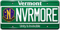 Wednesday | Nevermore Academy | Metal Stamped License Plate