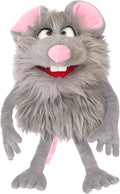 Living Puppets 14-Inch Friendly Grey Monster Hand Puppet - Fine European Design, Ultra-Soft and Cuddly, Promotes Child Development, Safety Certified, Teacher-Recommended for Boys and Girls