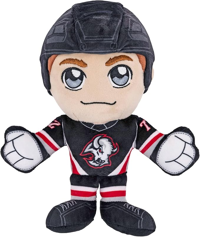 Bleacher Creatures Buffalo Sabres Tage Thompson 8" NHL Kuricha Sitting Plush - Soft Chibi Inspired NHL Superstar