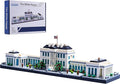 Architecture Series Mini Bricks for Adults and Teens,US Capital White House Construction Set,Micro Blocks Set,3520 PCS,Landmark Model