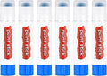 PATIKIL Tempera Paint Sticks, 6 Pcs Solid Tempera Paints Sticks Washable Bulk Markers Pen Quick Drying for Artists Beginners Art Supplies, Blue