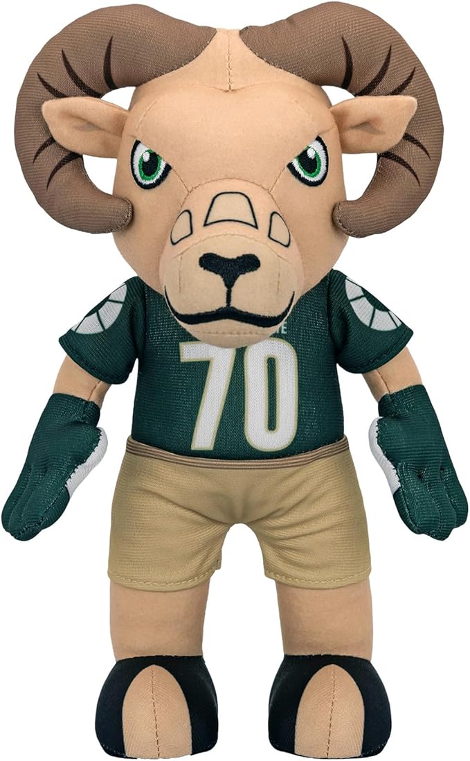 Bleacher Creatures Colorado State Cam The Ram 10" Mascot Plush Figure - A Mascot for Play or Display