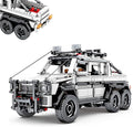 6X6 Off Road Pickup Truck Building Kit,1:16 Scale Off-Road Car Model Building Blocks Toys,Collectible Truck,for 6+ Year Boys,Adult(858 Pieces)