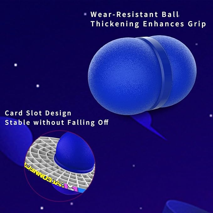 Pogo Ball for Kids & Adults Up to 200lb, Balance Coordination Trick Bounce Board Pop Ball Cool Fun Challenge Indoor Outdoor Toys Pogo Jumper Birthday Gifts for Boys Girls Halloween