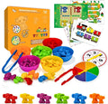 Counting Toys for Kids, Animal Koala Counters w/Activity Cards for Playing Snakes and Ladders, Ludo Board Games, Math Learning Manipulatives, Early Development Toys for Preschool Toddlers