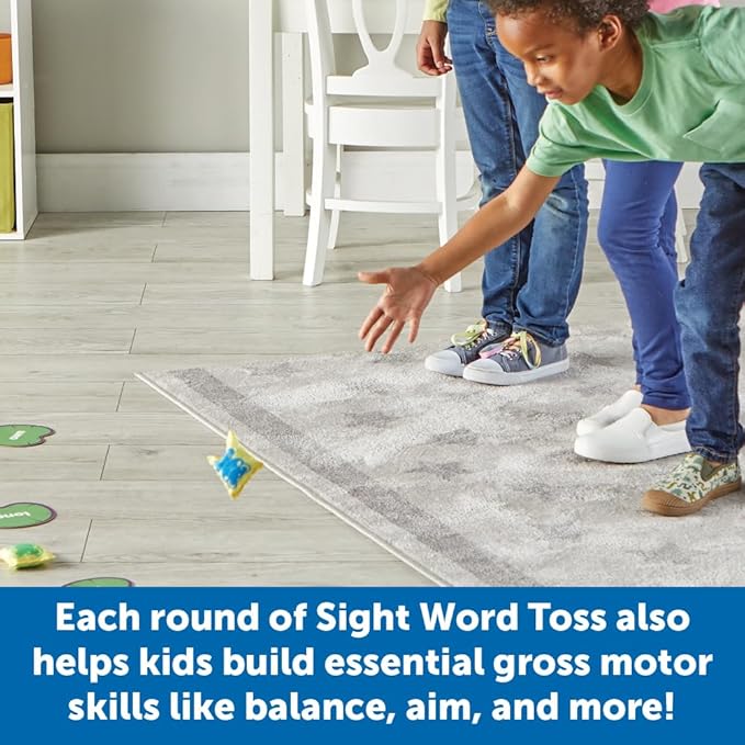 Learning Resources Sight Word Toss, Sight Word Phonics Games, Reading Flash Cards, Ages 5+