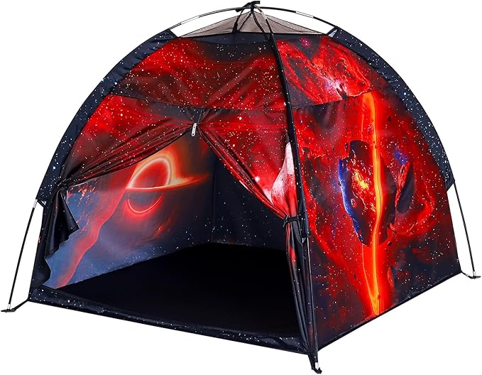 Kids Play Tent Lucky Castle Playhouse for Kid Easy Fun Dome Tent Camping Tent Indoor and Outdoor Imaginative Play Perfect Kid's Gift