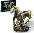 Mechanical Horse Building Sets, Compatible with Lego Animals, Animal Collection Toy, Home or Office Decor for Adults, STEM Building Gift for Teens Boys and Girls 8-14 (1055PCS)