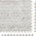 House of Noa Baby Play Mat – 4x6 Driftwood Ula – Set of 6 Tiles – Cushioned EVA Foam Play Mat for Floor, Soft Interlocking Baby Crawling Mats for Hard Floors
