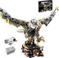 Mechanical Eagle Building Block Set 3D Poseable Model with Articulated Wings & Talons with Motor STEM Toy for Kids & Adults Ideal Gift for Engineering, Nature & Animal Lovers