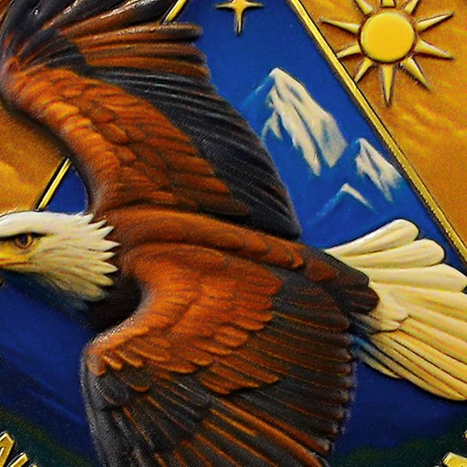 Animal Series Sobriety Coin (Triangular Eagle)