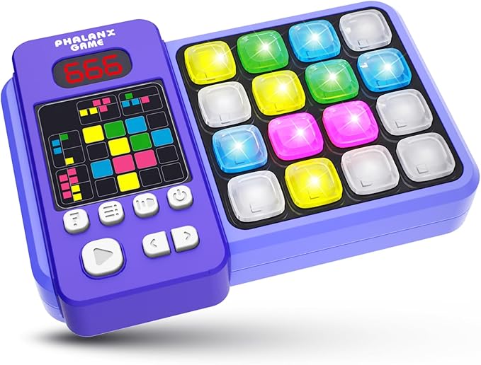 Logic Puzzle & Memory Game for Kids 3+, Tutorial Mode & LED Display – Interactive Brain Development Game for Family Fun & Gifts