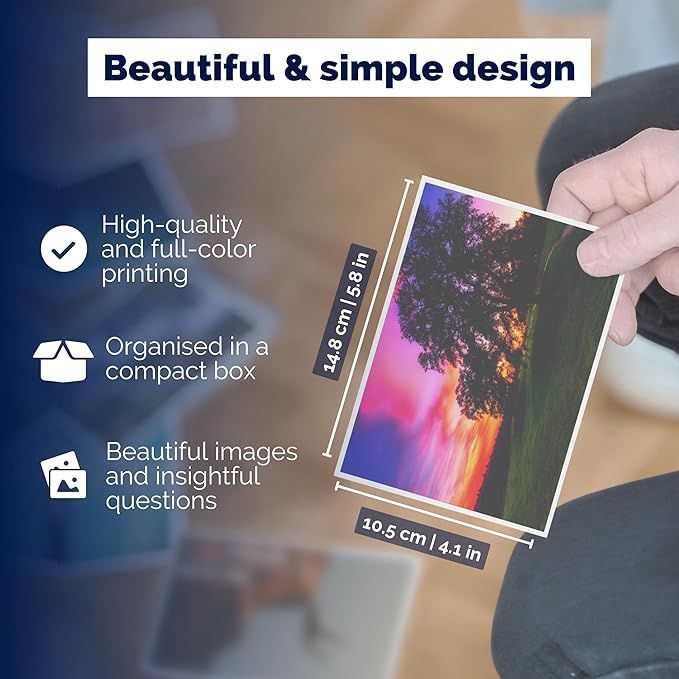 metaFox Coaching Picture Cards | Pathways of Life | 52 Postcards for Coaching and Therapy - Use as Icebreakers for Workshops and Team Building Activities
