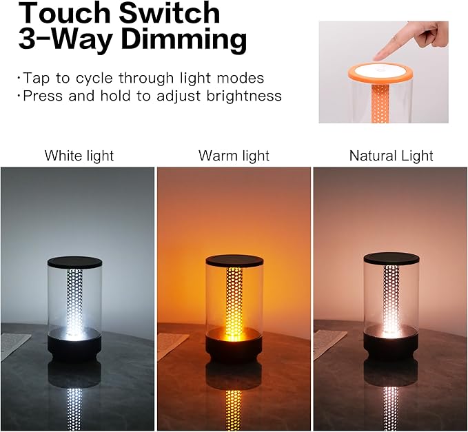 Creative LED Honeycomb Table Lamp (Orange)