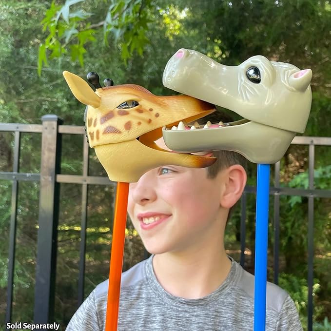 Safari Ltd. Giraffe Snapper - Interactive 18" Grabber Toy for Kids Age 3+