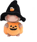 17cm Clothes Set(NO Doll), Hat & Overalls Set for 17cm Accessories Suit, Cute Clothes for Dress up Unique Style, Stylish Adorable Dolls Clothes Accessories (Little Pumpkin)