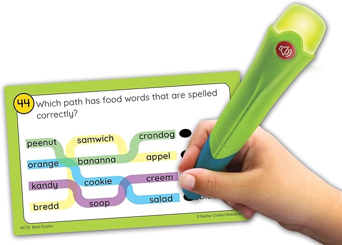 Teacher Created Resources Power Pen Play: Word Puzzles Grades 2-3 (TCR6725)