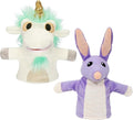 Bluey Unicorse and Bob Bilby Plush Puppet Pack of 2, 8-9”, Soft, Animal Puppets Made for Little Hands, Cuddly Puppets for Kids Ages 3+