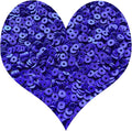 3000Pcs Clay Beads Flat Round Polymer Bead Vinyl Heishi Beads Flat Round Polymer Bead for Jewelry Making Necklace Bracelet (21-Dark Blue)