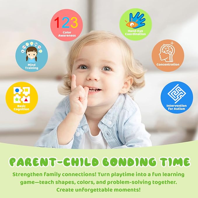 Montessori Learning Toy for Toddlers,10 PCS Color Eggs Number Eggs,Toys for Toddlers1 2 3,Sorting Fun with Numbers,Learning Egg Game Puzzle for Toddlers,Pull-Along Dino Adventure