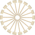 18 Pcs Mini Wooden Hammer Creative Pounding Educational Mallet for Boys and Girls