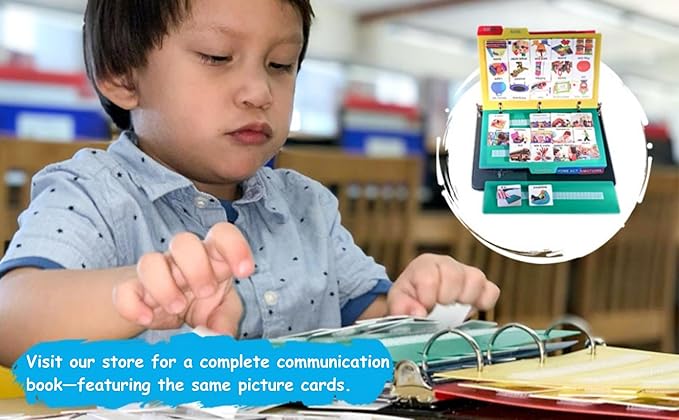 Smile4Autism Large 2"x2" Loose Visual Picture Cards, Receptive and Expressive Language, Speech Articulation Therapy, ASD, ADD, ADHD, Apraxia, & Stroke Patients