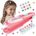 kidzkube Hair Gem Stamper Kit, Bling Hair Jewels for Girls Toys, Hair Styling Tool with Reusable Shining Diamonds, Birthday Gifts Toys for Girls Ages 3 4 5 6 8-12
