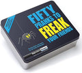 Marvin's Magic - Fifty Pranks to Freak Your Friends - Magic Tricks for Kids in Gift Tin - Includes Novelty Parking Ticket, Realistic Coffee Spill and More - Prank Kit, Magic Tricks and Family Games