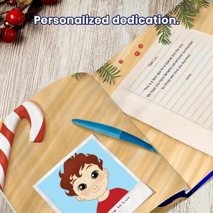 Christmas Book for Kids with Avatar and Name | Recordable Holiday Adventure | Teaches Solidarity and Generosity
