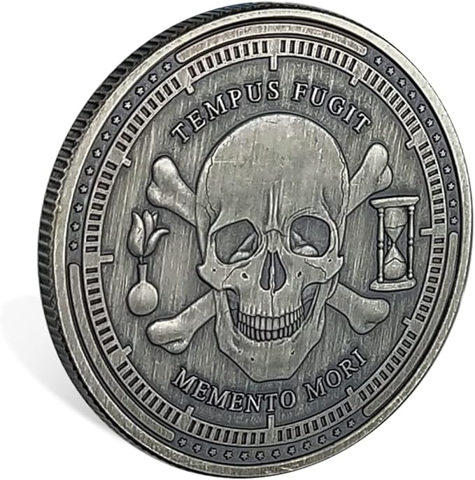 AtSKnSK Memento Mori Memento Vivere Coin