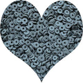 3000Pcs Clay Beads Flat Round Polymer Bead Vinyl Heishi Beads Flat Round Polymer Bead Flat Clay for Jewelry Making Necklace Bracelet (25-Dark Gray)
