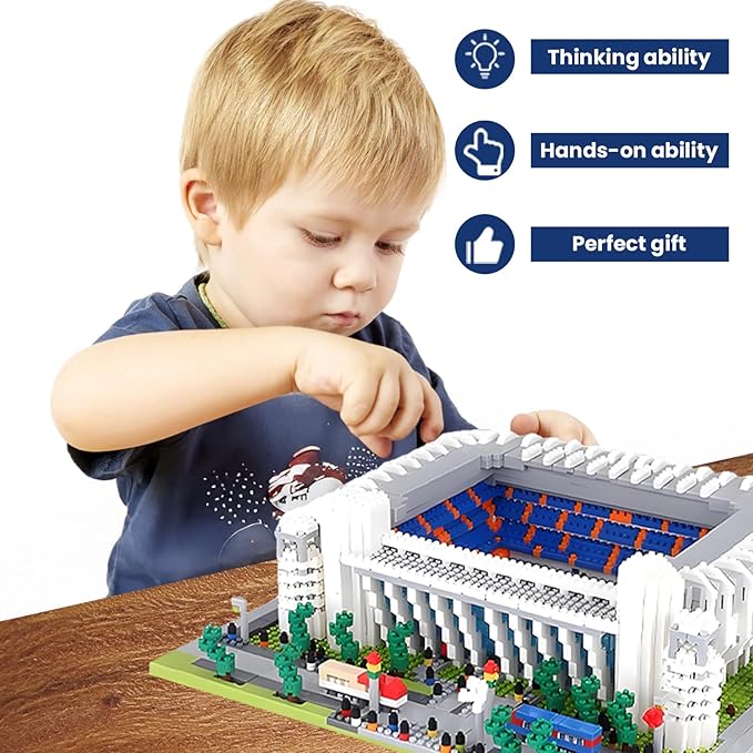 Soccer Stadium Micro Mini Building Blocks Sets Soccer Stadium Model Toys for Adults and Kids 3500+PCS
