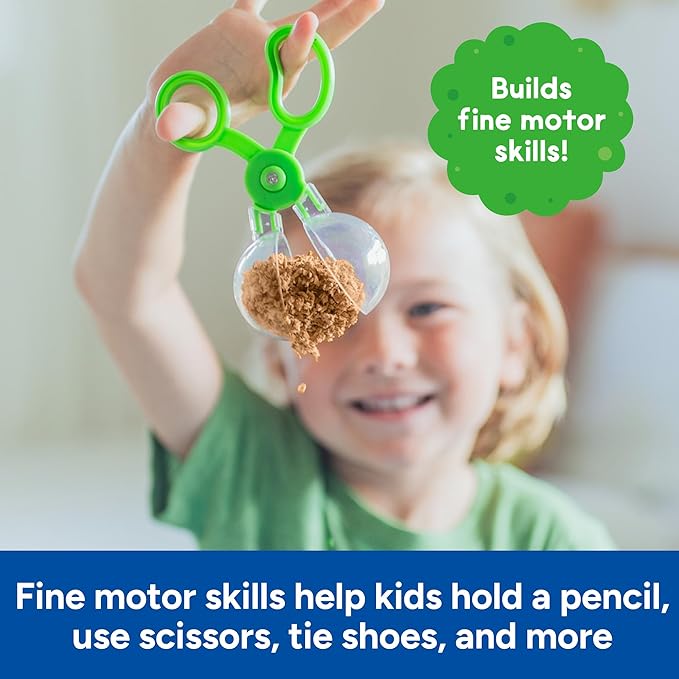 Educational Insights Pluffle® Sand Bulk Pack - Sensory Bin Foam Set, No Mess Alternative to Sand Toys & Slime for Toddlers at Home or in The Classroom, Fun Sensory Table Filler, Gift for Kids Ages 3+