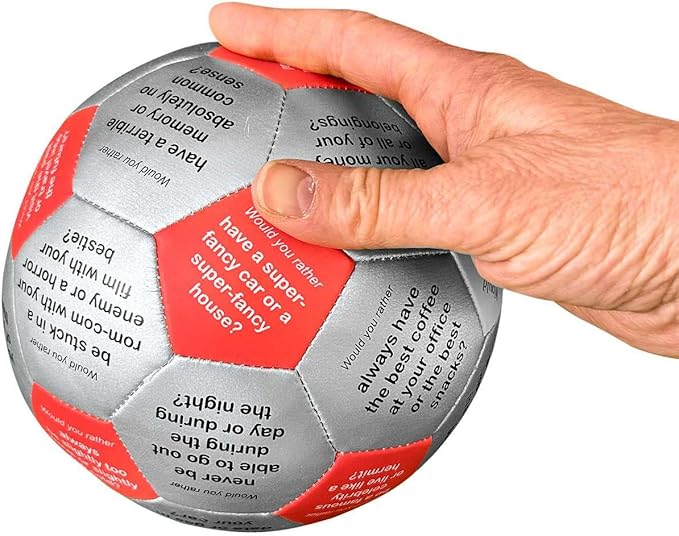 Trainers Warehouse 6" Thumball Collection, 32 Prompts for Conversation, Team Building, Relationship and Training