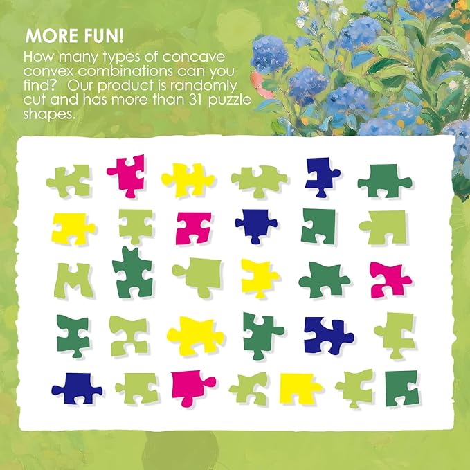 MOMIBOOK Puzzles for Adults 1000 Pieces Jigsaw Puzzles of Floral Cats' Chat Gathering, Oil Painting Image Difficult Challenging Hard Impossible Puzzle Unique Funny Party Christmas Birthday Gifts