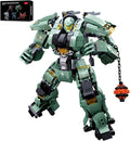 LQPFBSM Transforming Mech Robot Building Block Sets,Destroy Warrior City Action Mechs Model Kit Toys Gift for Adults and Kids Boys 6 7 8 10+ 542 Pieces