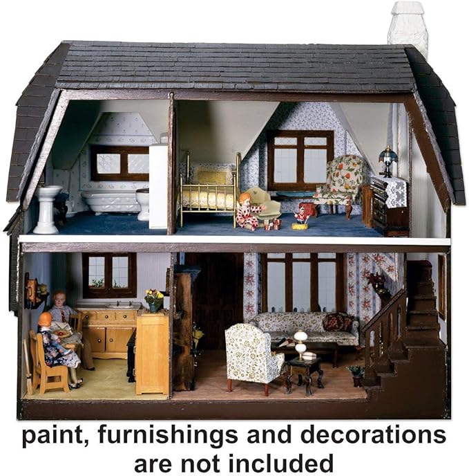 Greenleaf Glencroft Dollhouse Kit - 1 Inch Scale