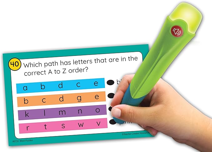 Teacher Created Resources Power Pen Play: Word Puzzles Grades 1-2 (TCR6724)