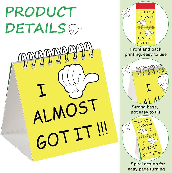 Harloon 24 Pcs I Need Help Mini Flip Chart Signs Self Assessment Cards Behavior Management Classroom Tools for Kids Teachers Classroom School Behavior Educational and Learning Activities Supplies