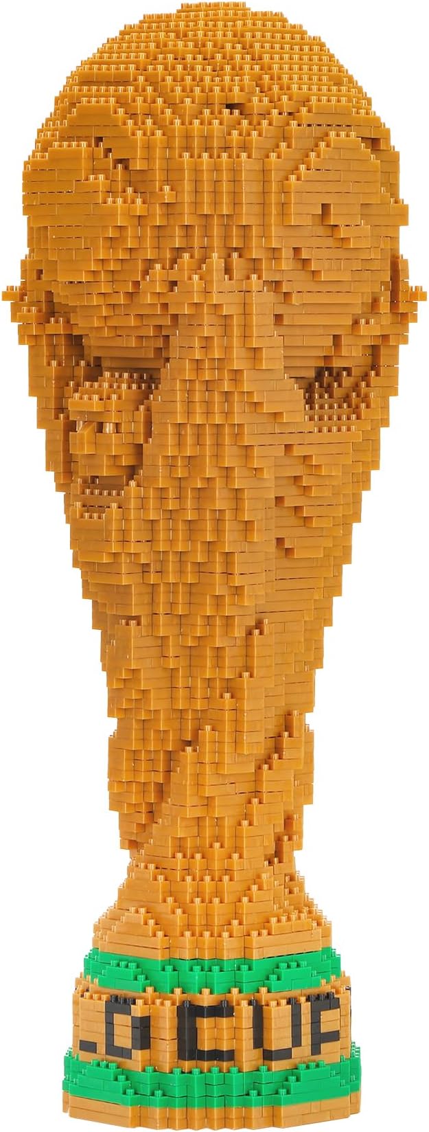 Mini Blocks Building Sets Adult - World Cup Trophy Model, 4000+ Pcs Micro Building Blocks Sets, Best Architectural Gift for 14+ Teens and Soccer Enthusiasts, Building Block Enthusiast