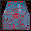 9 Sheets Halloween Bloody Handprint Footprint Window Stickers Halloween Window Clings Bloodstain Skull Footprint Designs Double Side Scary Bloody Handprint Stickers for Party Decor