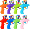 Sumind 8 Pcs Foam Disc Shooter Zip Shot Shooter Disc Launcher (Multicolor)
