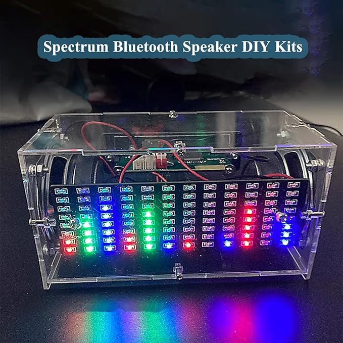 Soldering Practice Kit DIY Electronic Speaker Kit Learn Soldering Skills Build a Functional Portable Speaker for Beginners, Hobbyists, and Students