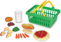 Learning Resources Healthy Dinner Basket - 19 Pieces , Ages 3+ Pretend Play Food for Toddlers, Preschool Learning Toys, Kitchen Play Toys for Kids