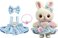 Clothes for 17cm Doll,Outfit for Doll,Dress and Hairpin Set for Dolls Dress Up,Accessories for 17cm Dolls (Style-D)
