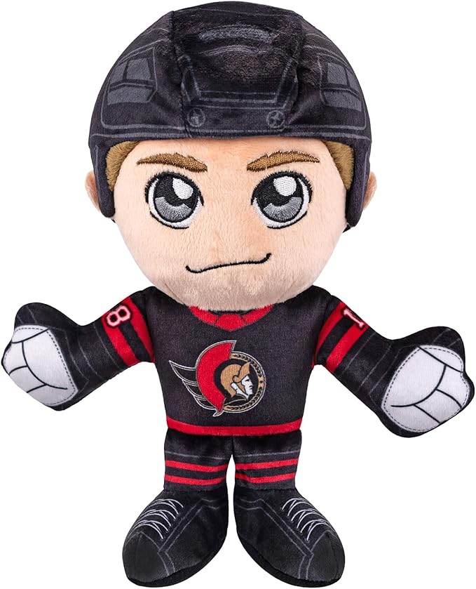 Bleacher Creatures Ottawa Senators Tim St tzle 8" NHL Kuricha Sitting Plush - Soft Chibi Inspired NHL Superstar