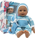 The New York Doll Collection 11 inch Soft Body Baby Doll in Gift Box - 11" Doll Toy for Kids, Boys, Girls and Toddlers - Baby Doll Pacifier Accessory Included
