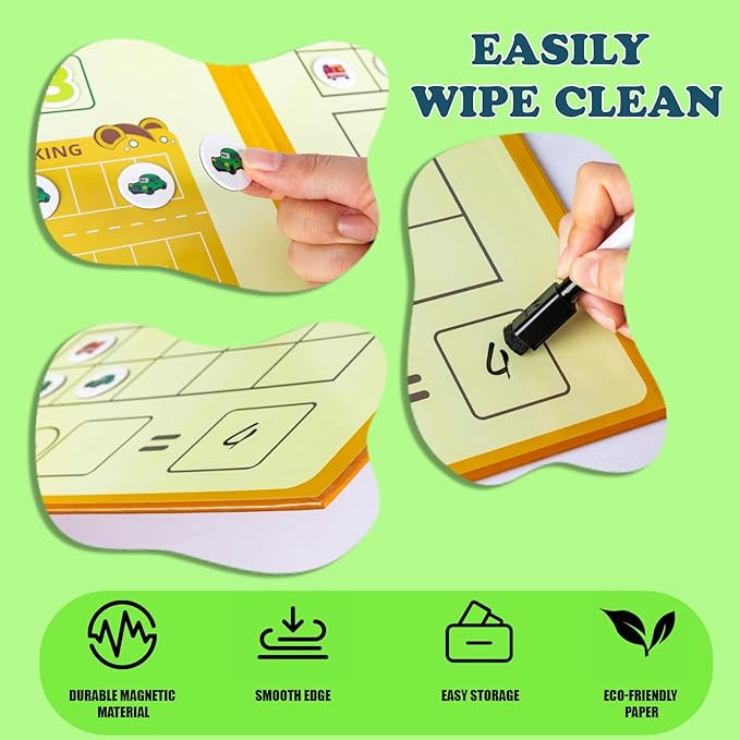 Magnetic Math Games for Addition & Subtraction Math Manipulatives Educational Toys Montessori Math for Kindergarten Learning Activities