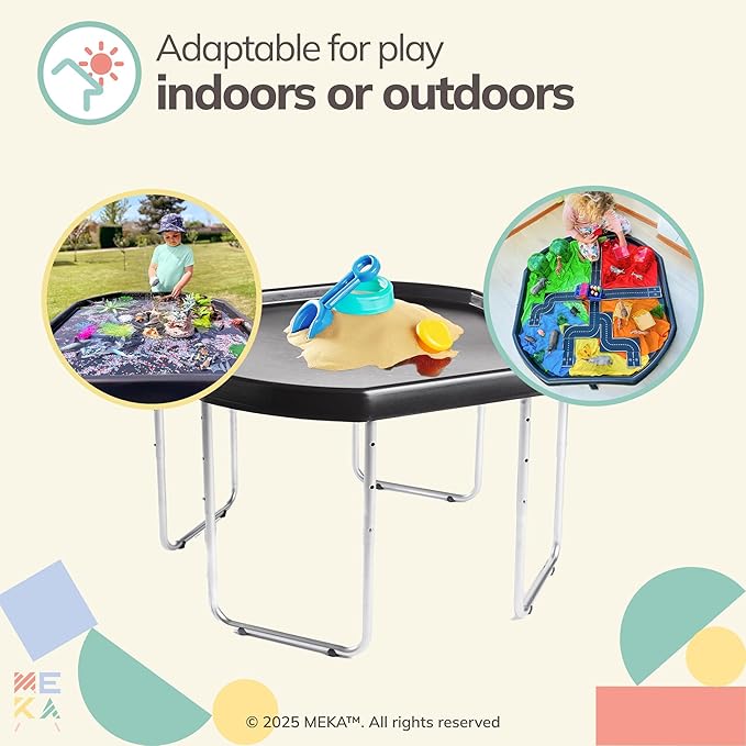 MEKA Tuff Tray Set for Sensory Play