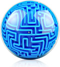 Hymaz 3D Puzzle Maze Ball, Memory Sequential Gravity Cube Balls Educational Toys for Kids Teens & Adults, Hard Challenges Game Lover Tiny Balls Brain Teasers Game Gifts